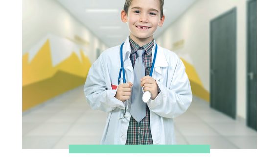 Школьник мечтает стать врачом